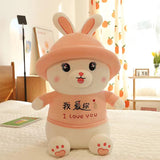 Cute Bunny With Cap Plush Toys