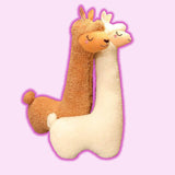 Alpaca Kawaii plush toy pillow